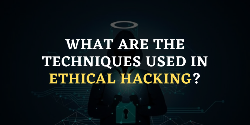 What are the Techniques used in Ethical hacking?